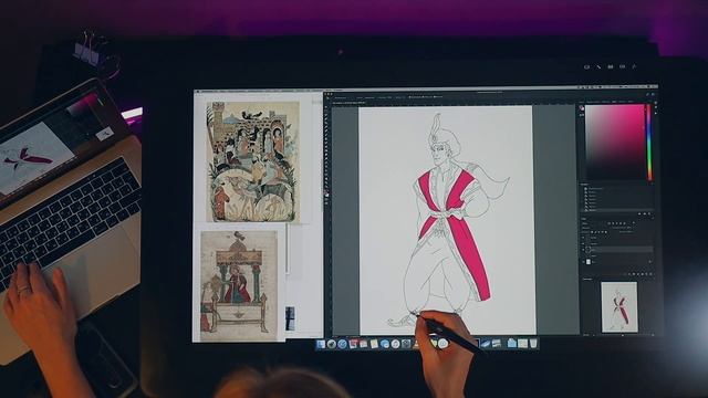 Урок 6: Создание иллюстрации на Wacom Cintiq Pro смотреть онлайн