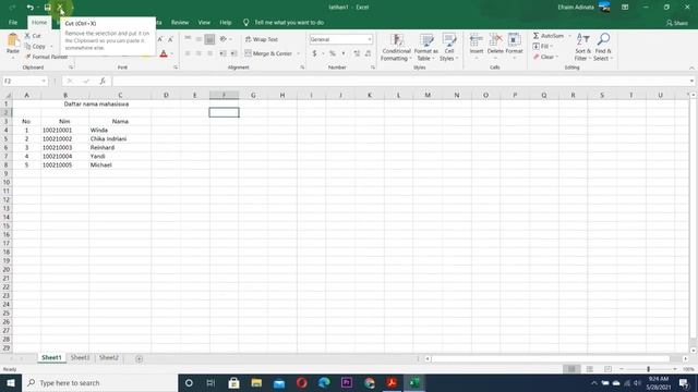 Mengenal lingkungan kerja Microsoft Excel bagian 1 || Microsoft Office Word 2016 смотреть онлайн