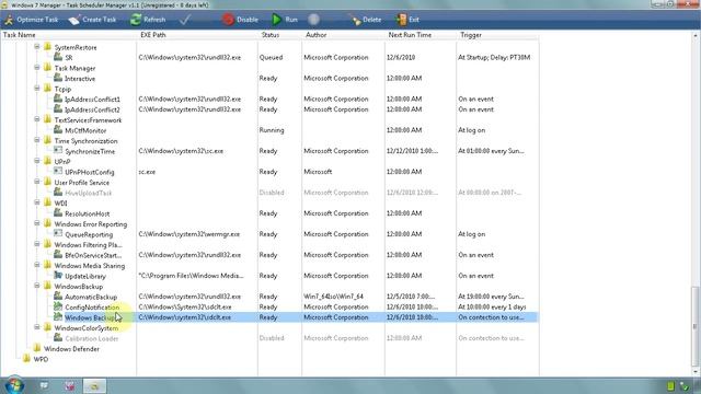 Windows 7 Ultimate 64 bit - Disable Automatic Backup Of Computer Or Files смотреть онлайн