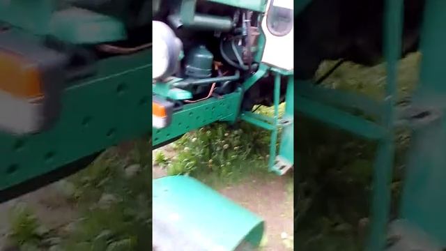 Работа двигателя Юмз после ремонта насоса. смотреть онлайн