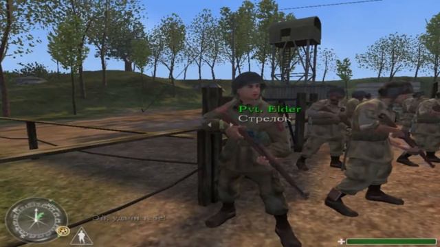 Прохождение Call of Duty 1.Миссия 1 Обучение. смотреть онлайн