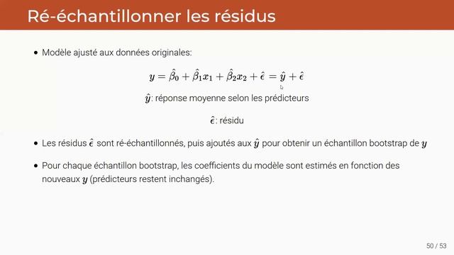 ECL8202, Cours 1.6 Application du bootstrap à une régression смотреть онлайн