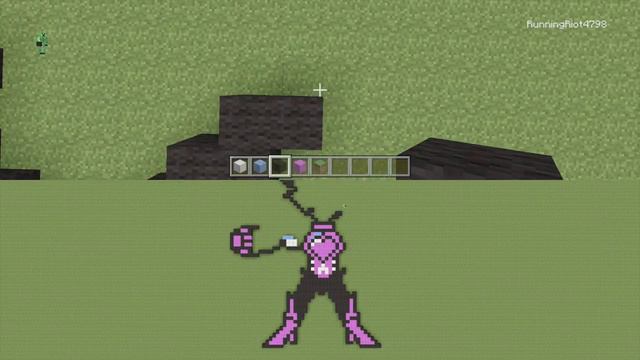 Mettaton Neo - Minecraft Pixel Art Speed Build смотреть онлайн