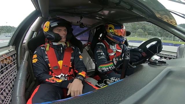Daniel and Max drift like bros | Red Bull Driftbrothers at the Austrian Grand Prix смотреть онлайн