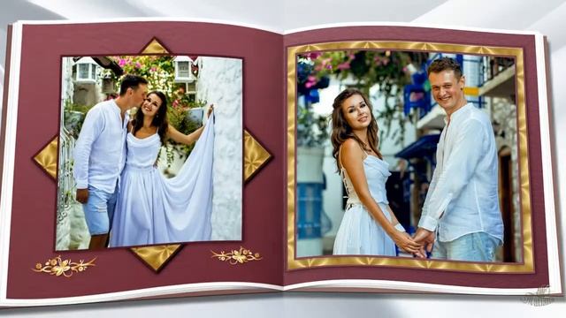 НАША СВАДЬБА. Шаблон фотокниги (для FotoFusion ) смотреть онлайн