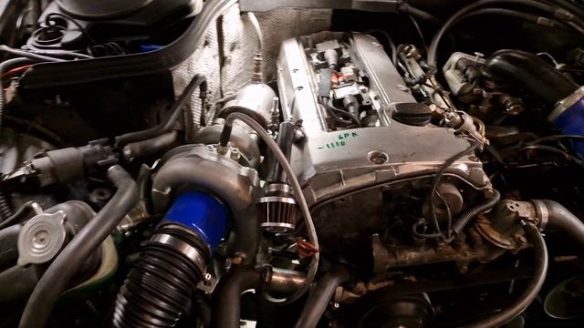 M111 2.3 Kompressor Turbo Swap First Start смотреть онлайн