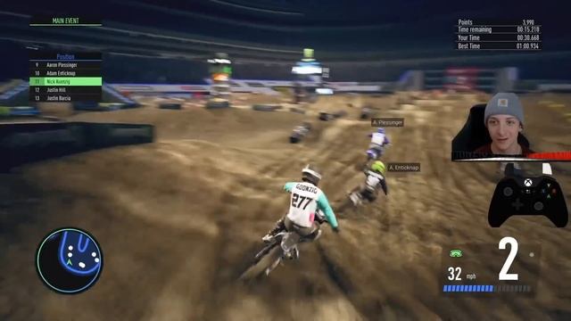 The BACKFLIP Challenge is a SEND! (Monster Energy Supercross - The Official Videogame 3) смотреть онлайн