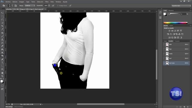 Photoshop tutorial 2016, extraer fondos blancos con Photoshop. Fácil y bien explicado. смотреть онлайн