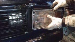 замена стекла фары на ваз 2107