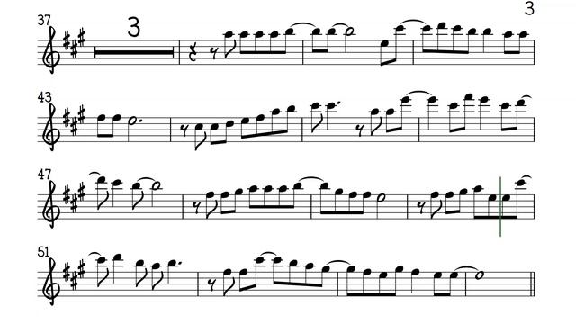 Because of You Alto Sax Sheet Music Backing Track Play Along Partitura смотреть онлайн