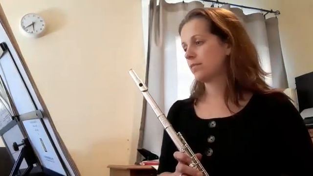 Flute Poulenc Sonata Mvt1 смотреть онлайн