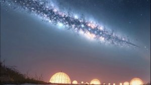 Релакс. Расслабляющая музыка на фоне пейзажей и космоса сгенерированных нейросетью