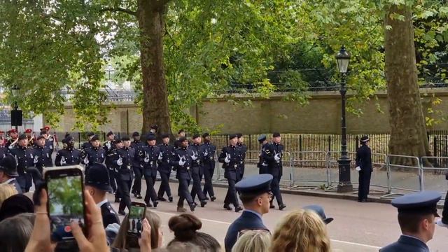 Farewell To HM Queen Elizabeth II At Constitution Hill, Buckingham Palace, Otw To Windsor Castle