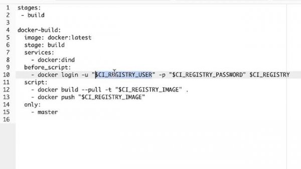 Build Docker images with GitLab CI and push to GitLab Container Registry