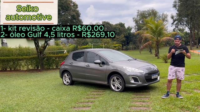 Peugeot 308 - Revisão dos 100 mil Km! TODAS PEÇAS E VALORES? Problemas e soluções? смотреть онлайн