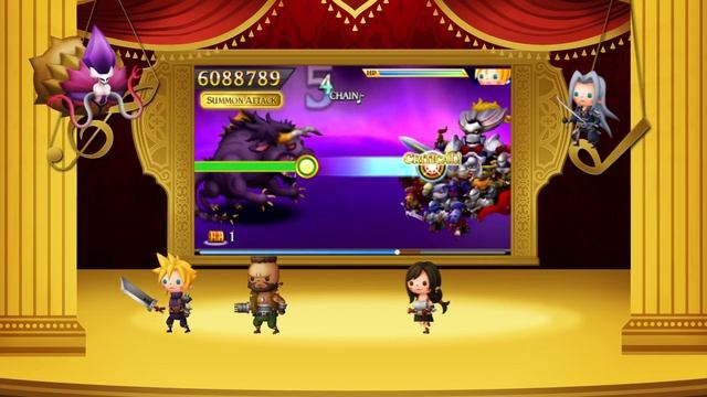 Nintendo 3DS - Theatrhythm Final Fantasy Curtain Call - Legacy of Music: Final Fantasy VII смотреть онлайн