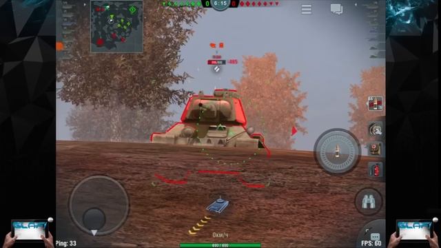 WoT Blitz обзор танка Т-34 от Glafi.com - World Of Tanks Blitz