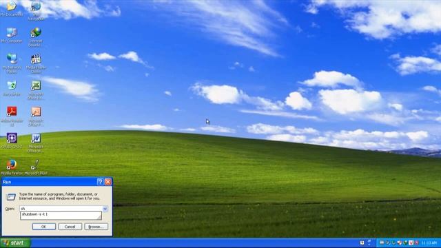 Test the message "It's now safe to turn off your computer" on Windows XP смотреть онлайн