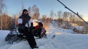 Знакомства снегоходом compass 200, мои впечатления и для чего он нужен.