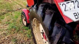 Як я регулюю плуг за 5 хв, осіння оранка на т 25! Під сидерати на зиму піде)/ oramy ciągnikiem t 25