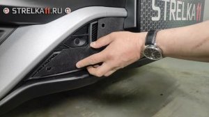 Защита радиатора ПРЕМИУМ - HONDA CR-V (V рестайлинг) с 2019г.в. - strelka11.ru