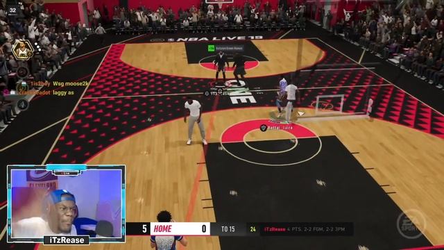 BROUGHT MY PS4 BUILD TO PS5 on NBA LIVE 19 and BROKE THE GAME!! смотреть онлайн