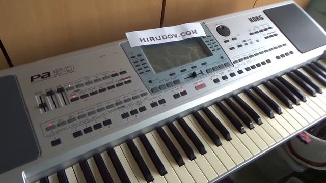 Korg PA 50 synth performing Pop Polka Music Style смотреть онлайн
