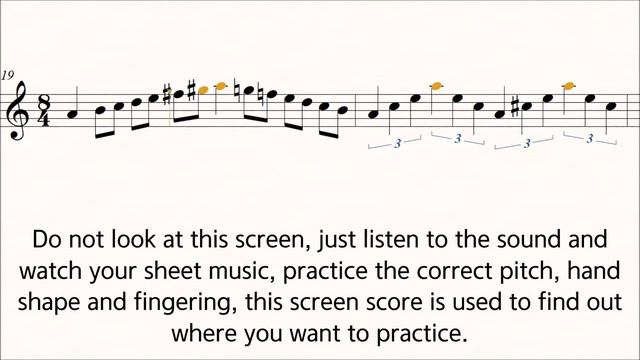 Viola Scale Carl Flesch A minor No.1~4 Scale System 1 Octave Each String Play Along Piano смотреть онлайн