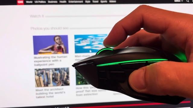 Razer Basilisk Ultimate single scroll issue смотреть онлайн