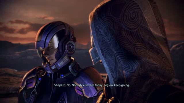 Mass Effect 3 // Quarian and Geth Peace (RIP Legion) смотреть онлайн