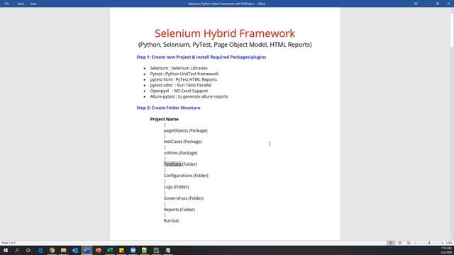 Part 1: Selenium with Python | Hybrid Framework Design from scratch | PyTest, POM & HTML Reports смотреть онлайн