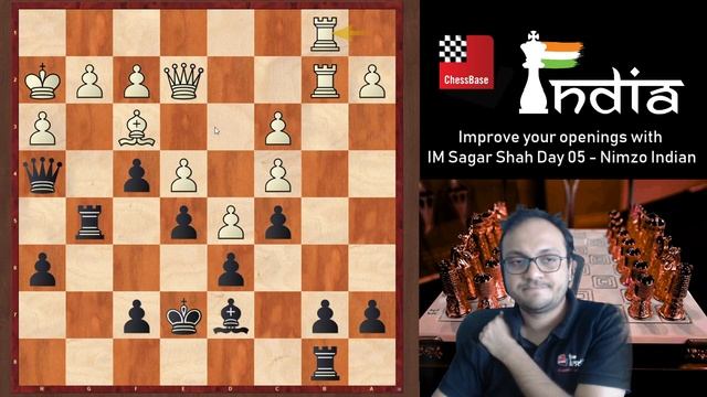 Day 05: Improve your openings with IM Sagar Shah | Nimzo Indian 4.e3 смотреть онлайн