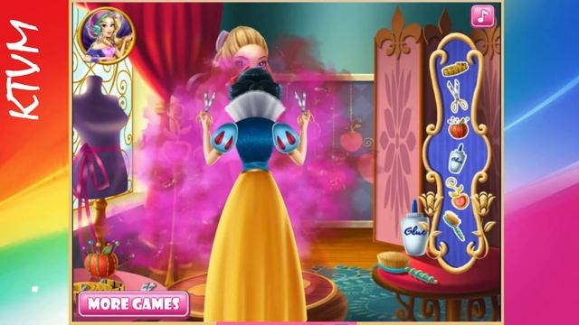 Snow White Tailor for Apple White - girls game смотреть онлайн