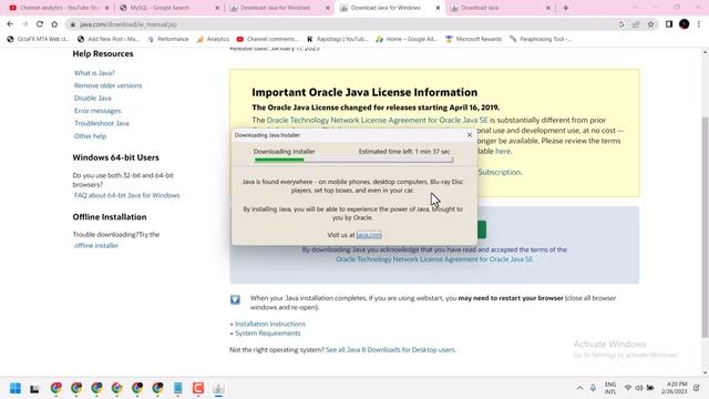 How to Install Java JDK 19 on Windows 11 смотреть онлайн