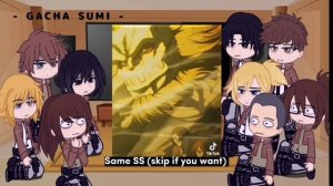 past aot react to Eren Yeager/spoiler /GCRV