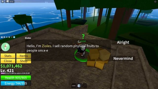 Level 1-2550, But I My Fruit Randomizes Every 2 Hours - Blox Fruits (Pt 1) смотреть онлайн