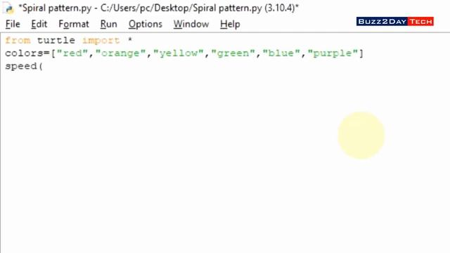 Hypnotic Spiral Pattern using Turtle Graphic in Python - Part 01 смотреть онлайн