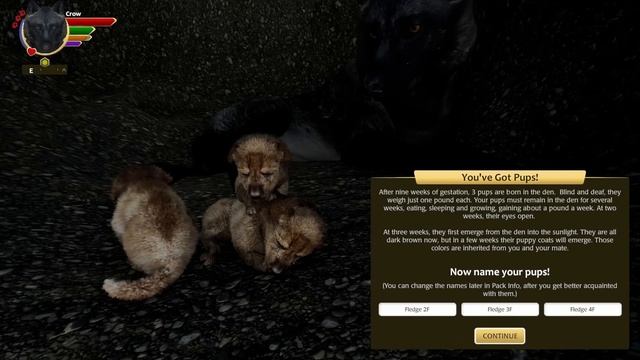 Winter Snows and Springtime Pups! [Lost River DLC] | WolfQuest Wayfinders: Crow's Quest #4 смотреть онлайн