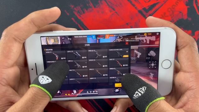 iphone 7 plus gaming free fire test all guns onetap headshot gameplay with 3 finger claw handcam смотреть онлайн