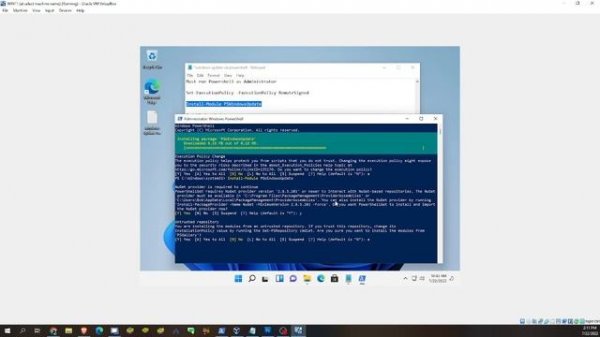 How to install Windows update via PowerShell, Windows10, Windows11, Server 2016, Server 2019