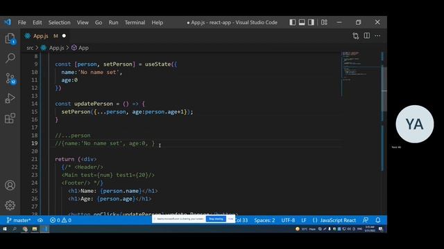 MERN Stack Course - Spread Operator, Update complex state in react смотреть онлайн