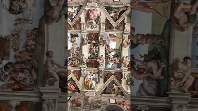 Сикстинская капелла потолок смотреть онлайн