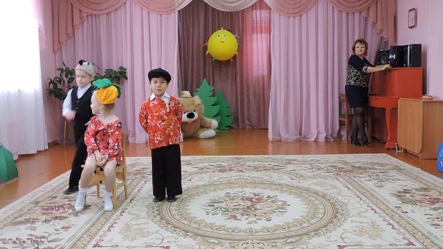 Театрализованная сказка "Репка" смотреть онлайн