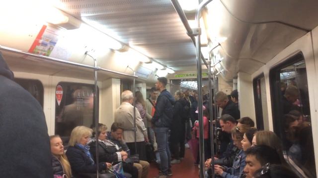Метровагон 81-740 #0008 смотреть онлайн