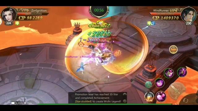 Detik-detik mencapai 1jt CP - [Legend of martial arts] Neon Gaming смотреть онлайн