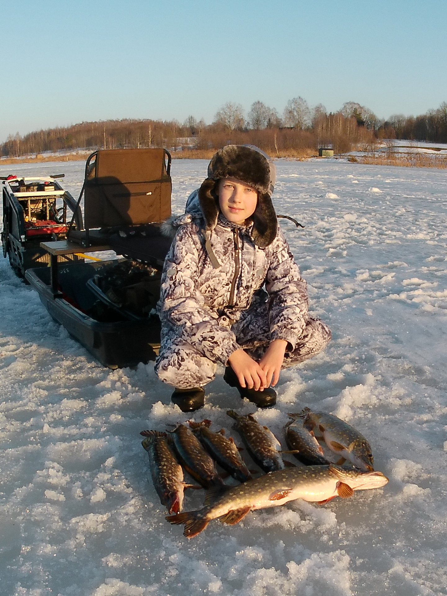 Большая оттепель! (4) Юный щуколов!