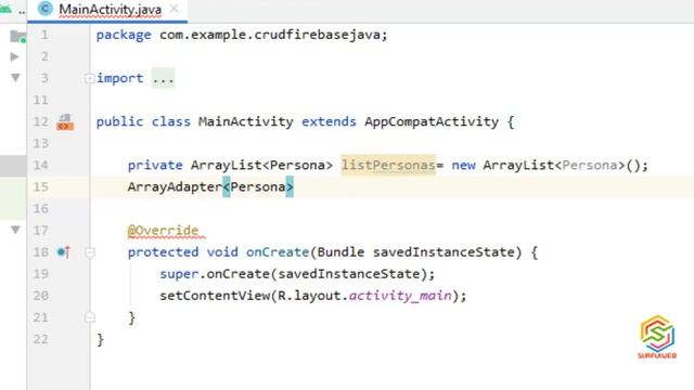 Como hacer un crud con firebase realtime database y android (java) - Parte 2/4 смотреть онлайн