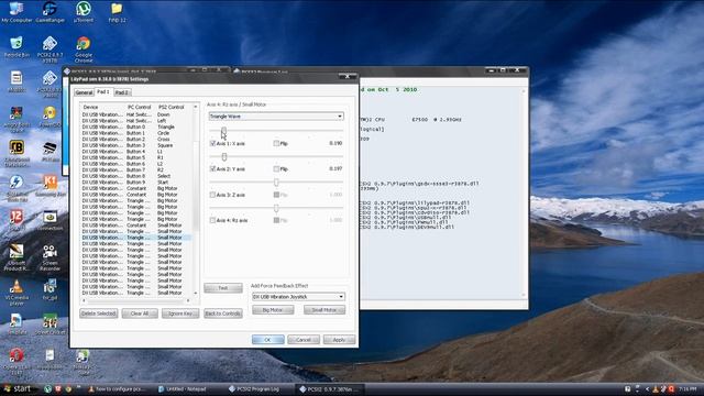 How To Get Vibrations In Gamepad In Pcsx2 0.9.7 [HD 720p]