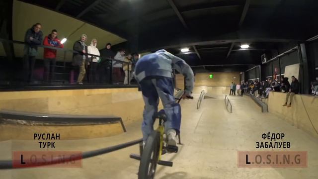 WINTERING BMX BATTLE - Руслан Турк VS Федор Забалуев смотреть онлайн