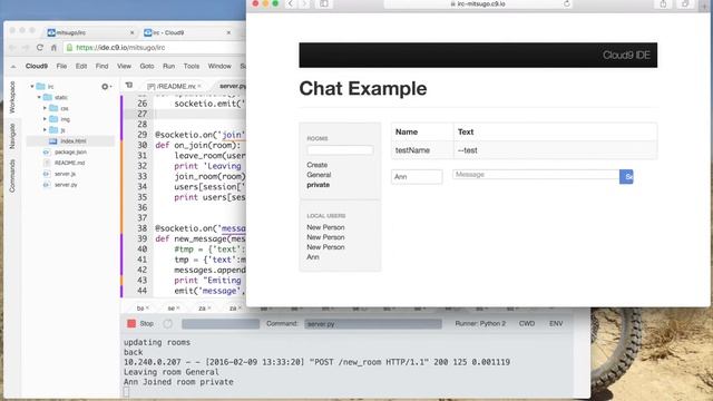 socketIO Rudiment Part2 explanation смотреть онлайн